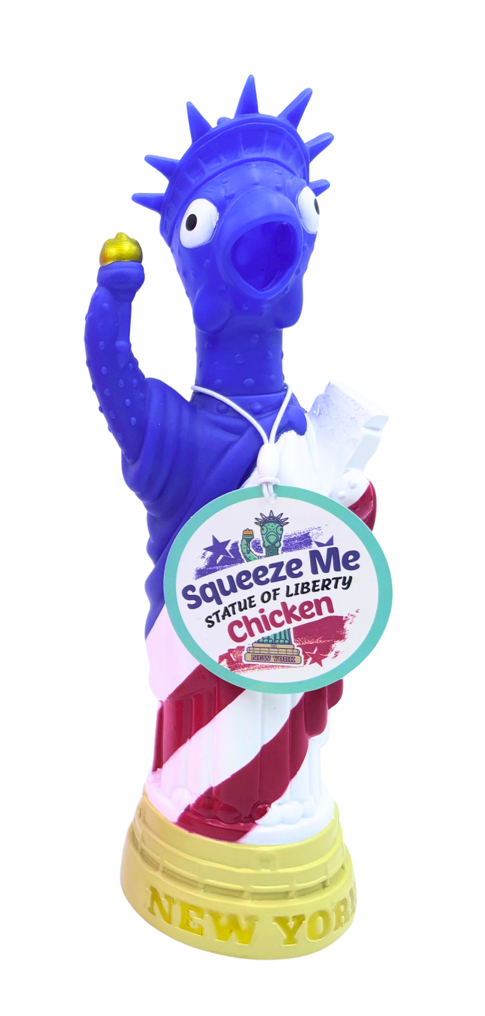 Squeeze Me Statue of Liberty Chicken (9.8-inch)
