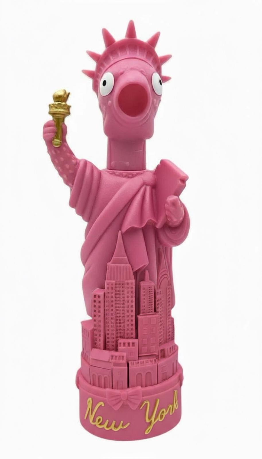 Squeeze Me Statue of Liberty Chicken - Pretty in Pink