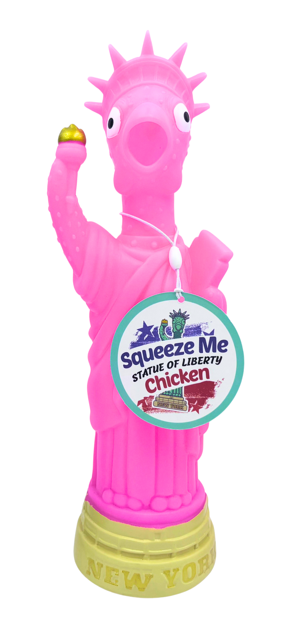 Squeeze Me Statue of Liberty Chicken (9.8-inch)